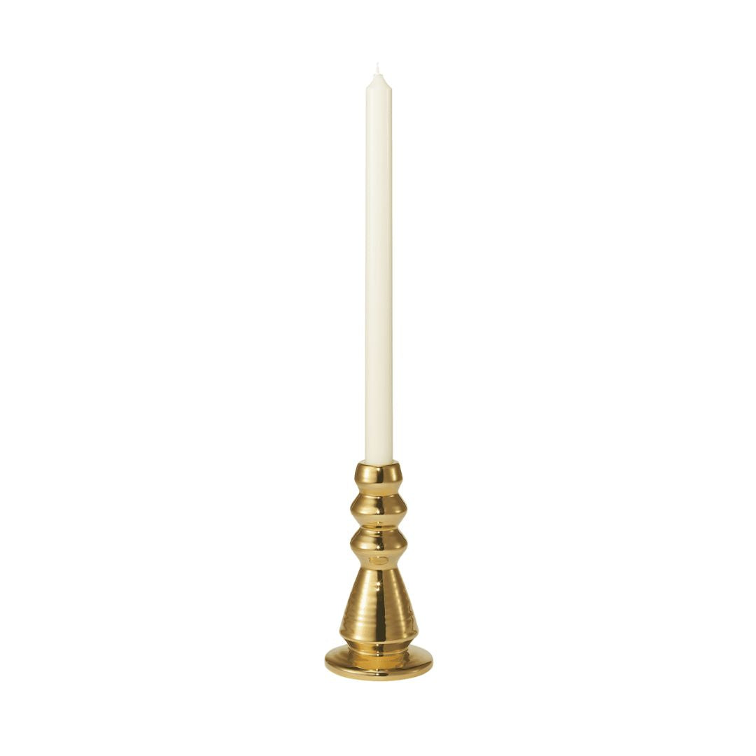 AERIN Allette 6.3" Large Candleholder in Gold