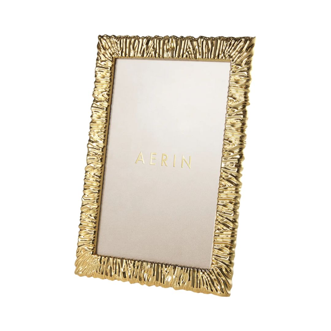 AERIN Ambroise Picture Frame, 4" x 6" in Gold
