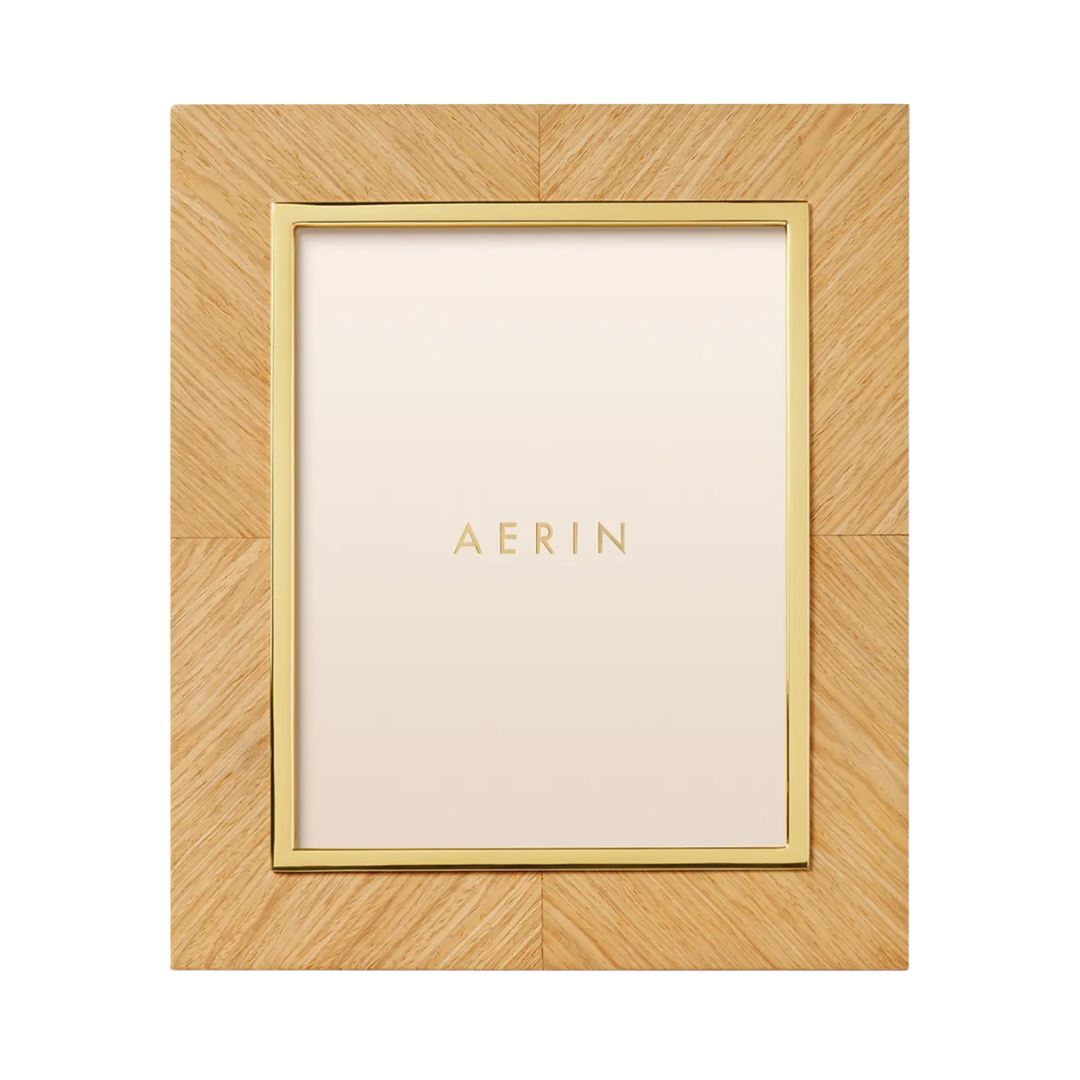 AERIN Marcello Oak Wood Picture Frame, 8" x 10"