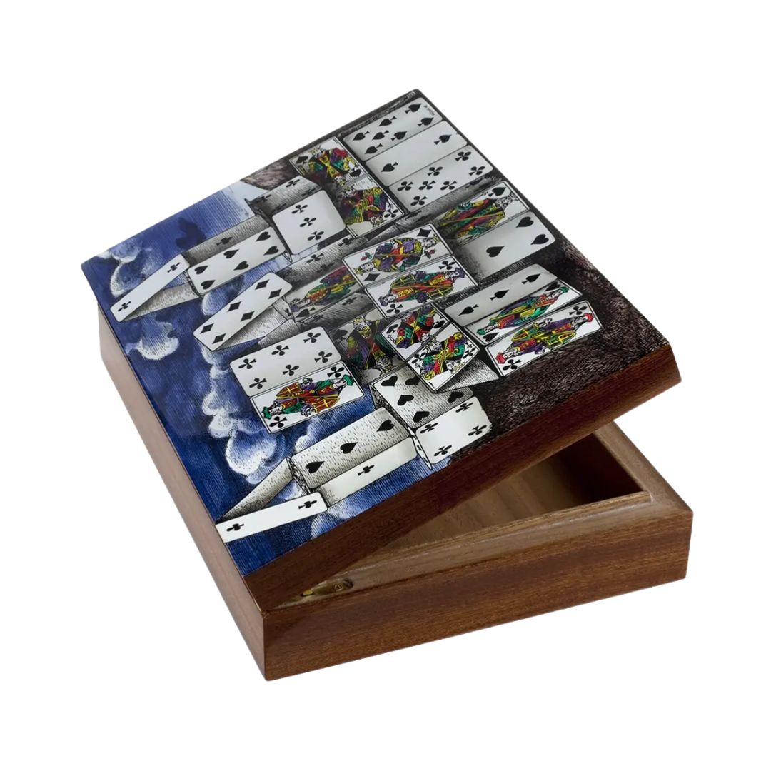 FORNASETTI Citta Di Carte Wooden Box