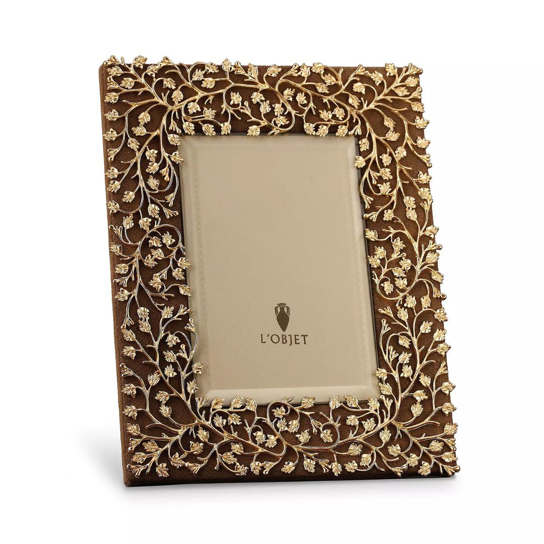 L'OBJET Frames Lorel Goldtone Picture Frame