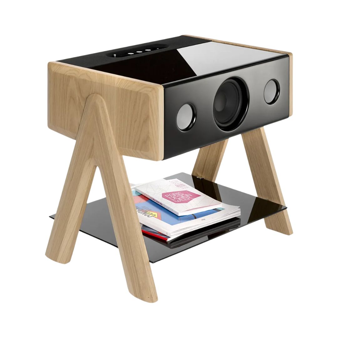LA BOITE CONCEPT Cube All-In-One Wireless Loudspeaker in Oak