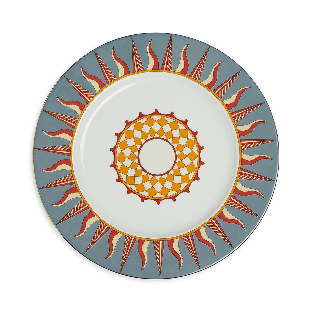 LA DOUBLEJ Charger Plate in Sky Blue