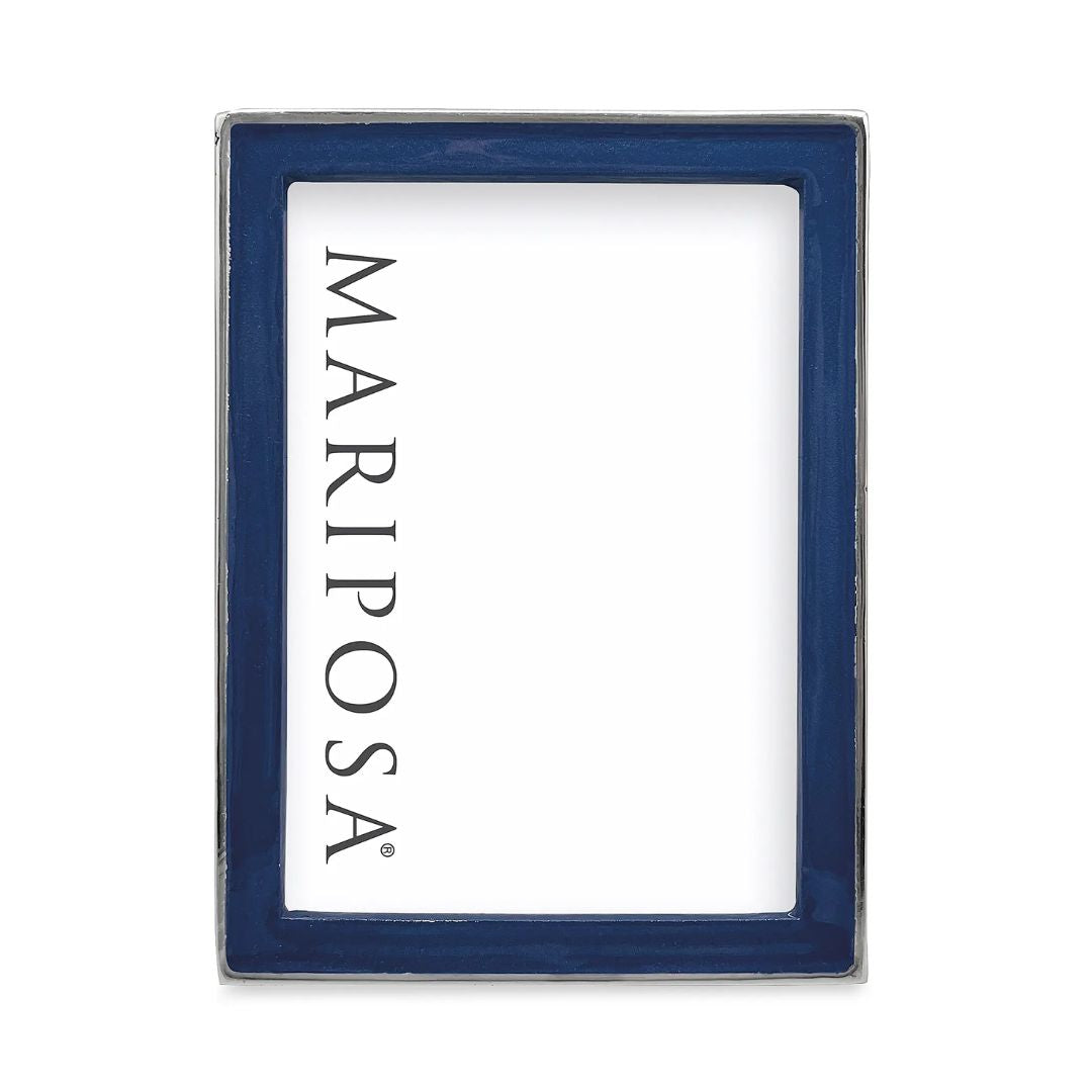 MARIPOSA Signature Enamel Frame in Blue