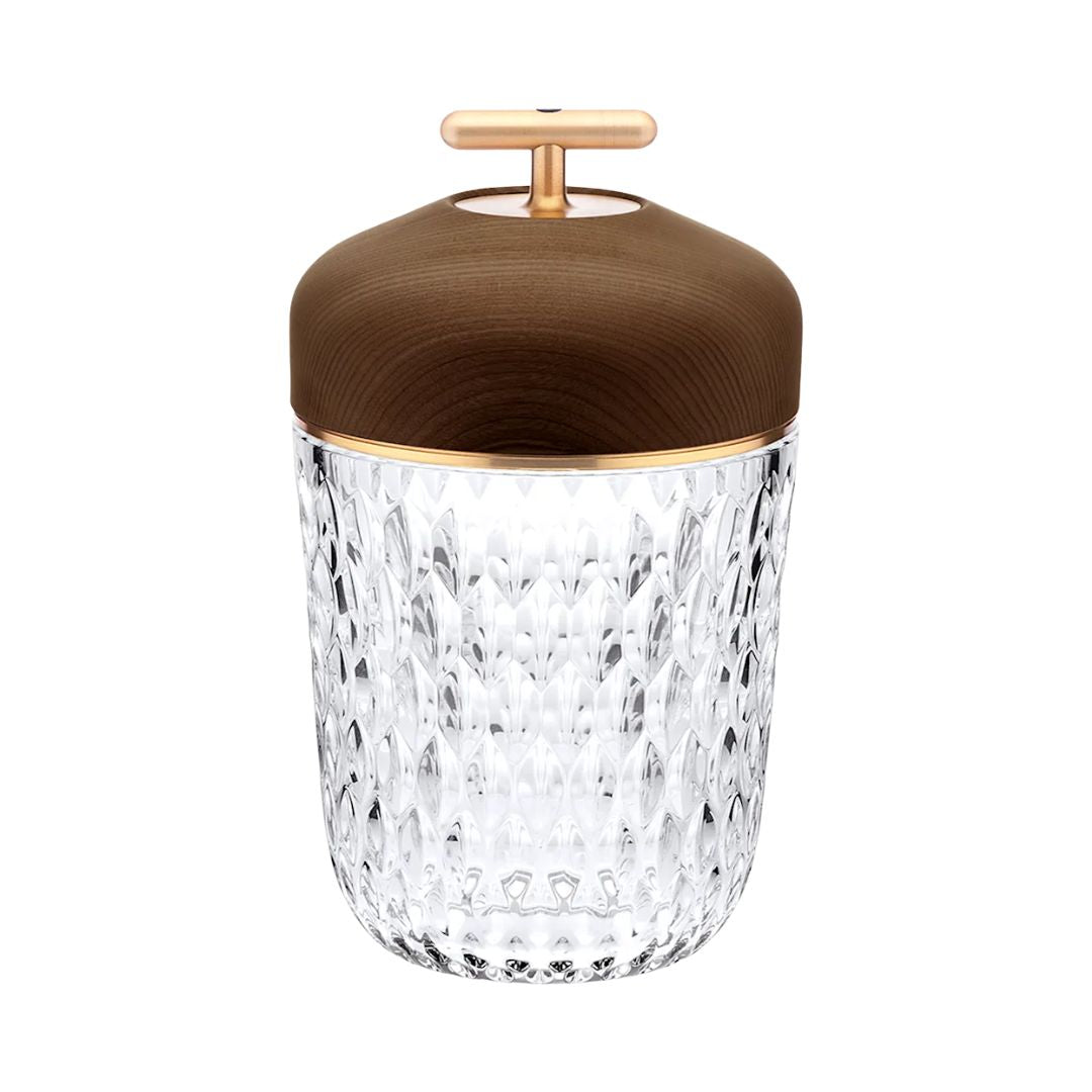 SAINT-LOUIS Folia Dark Wood Portable Lamp
