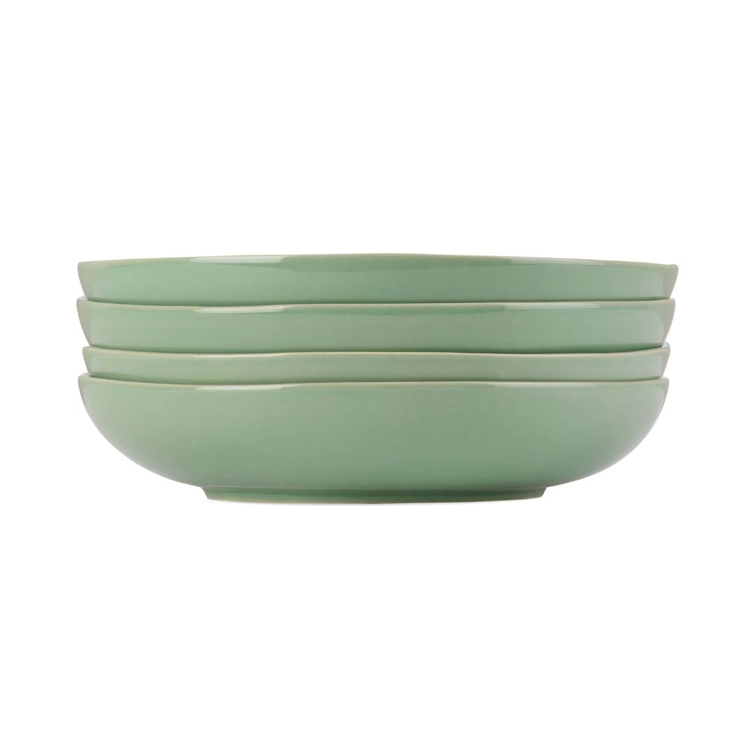 THE CONRAN SHOP Luna Pasta Bowl Set 4 pcs in Green