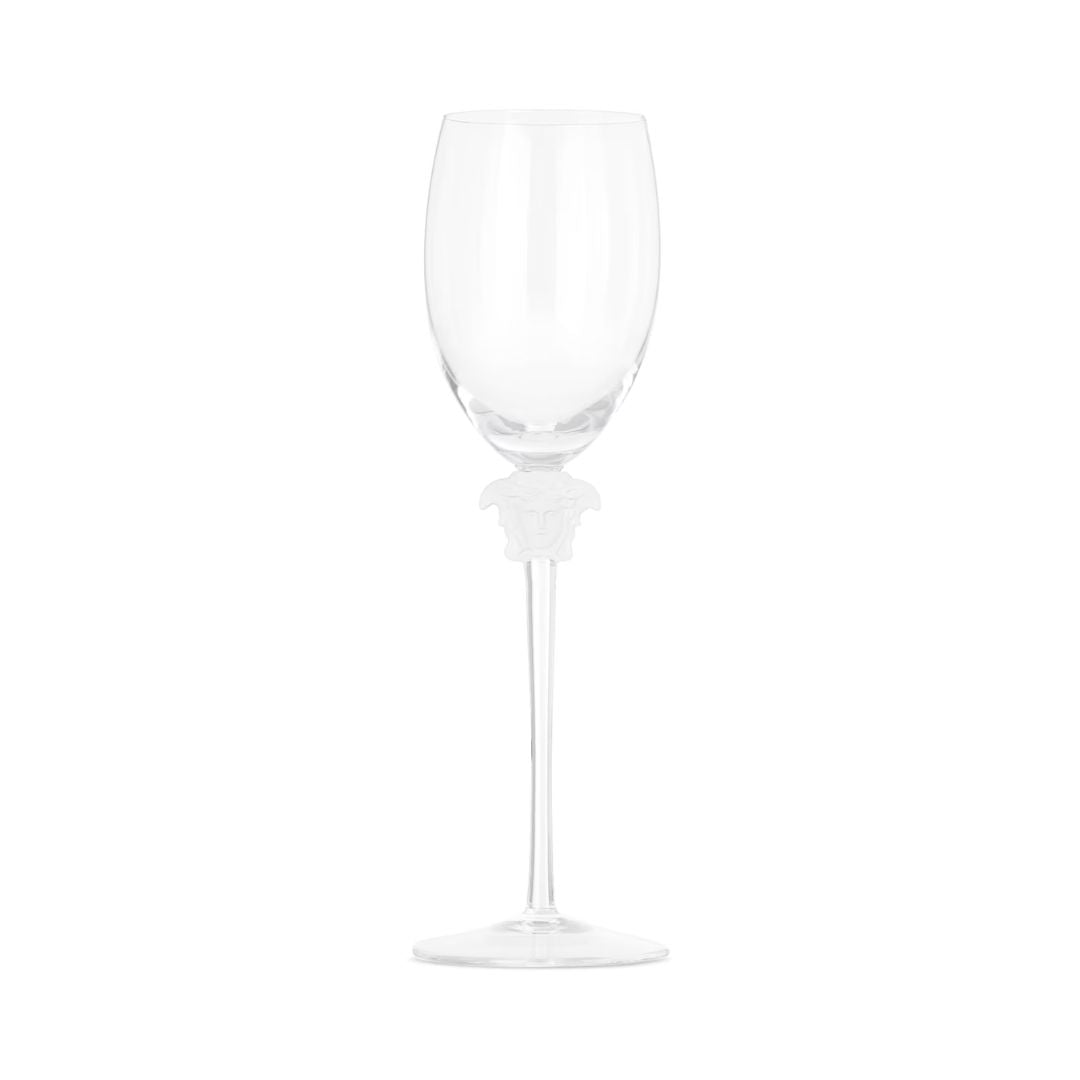 VERSACE Rosenthal Medusa Lumière White Wine Glass