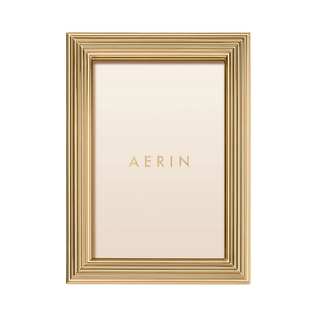AERIN Alessio 18K Gold-Plated Frame, 4" x 6"