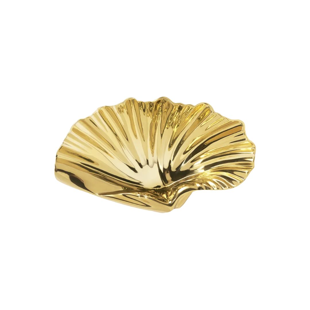 AERIN Brass Shell Vide Poche
