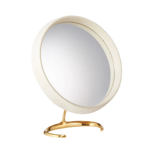 AERIN Vanity Mirror in Cream