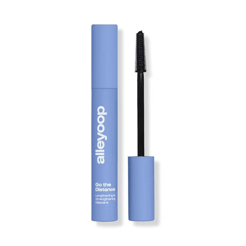 ALLEYOOP Go the Distance Mascara lengthens, defines, and lifts lashes with smudge-resistant tubing technology.