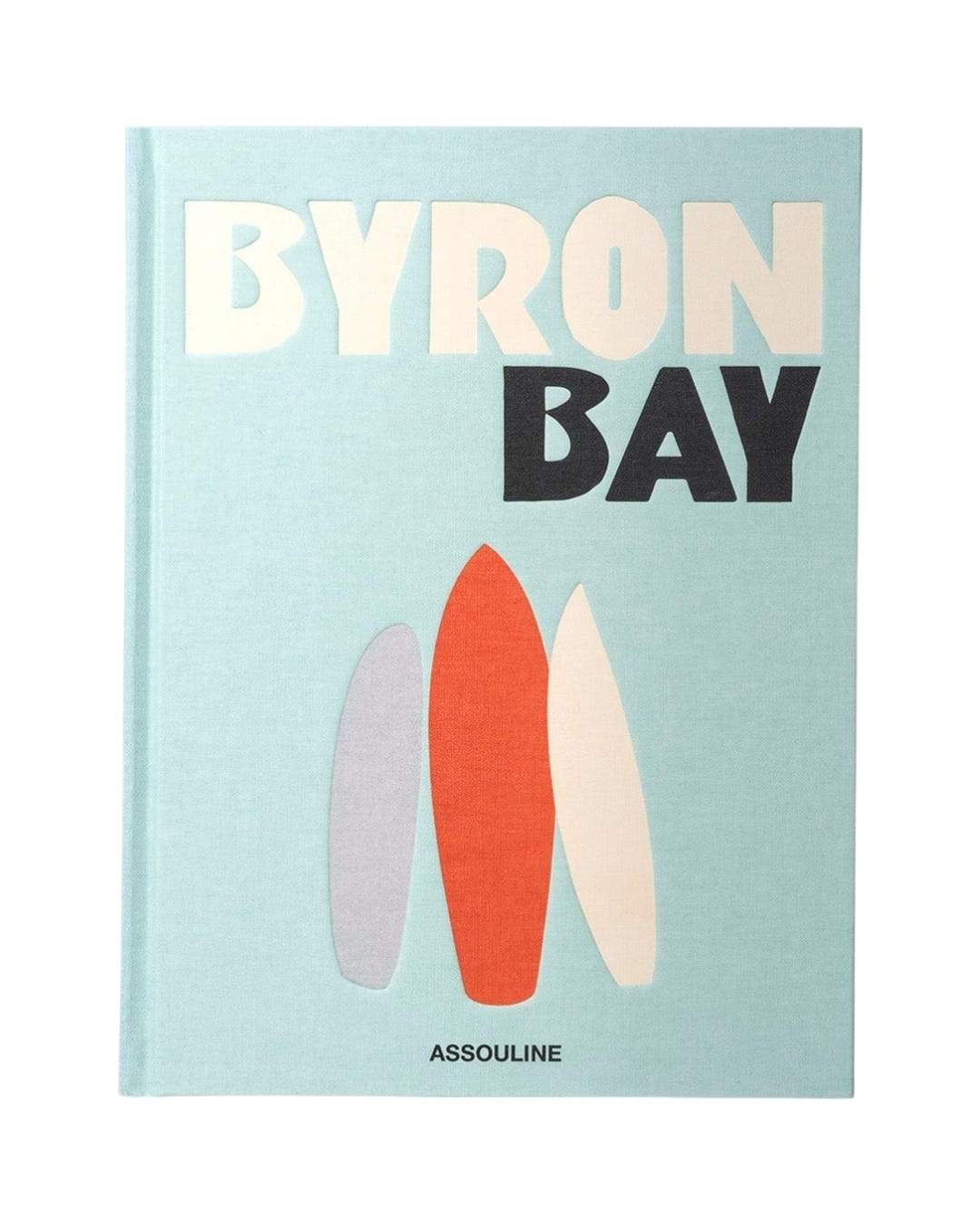 ASSOULINE Byron Bay coffee table book. A visual journey through coastal culture, nature, and relaxed Australian style.