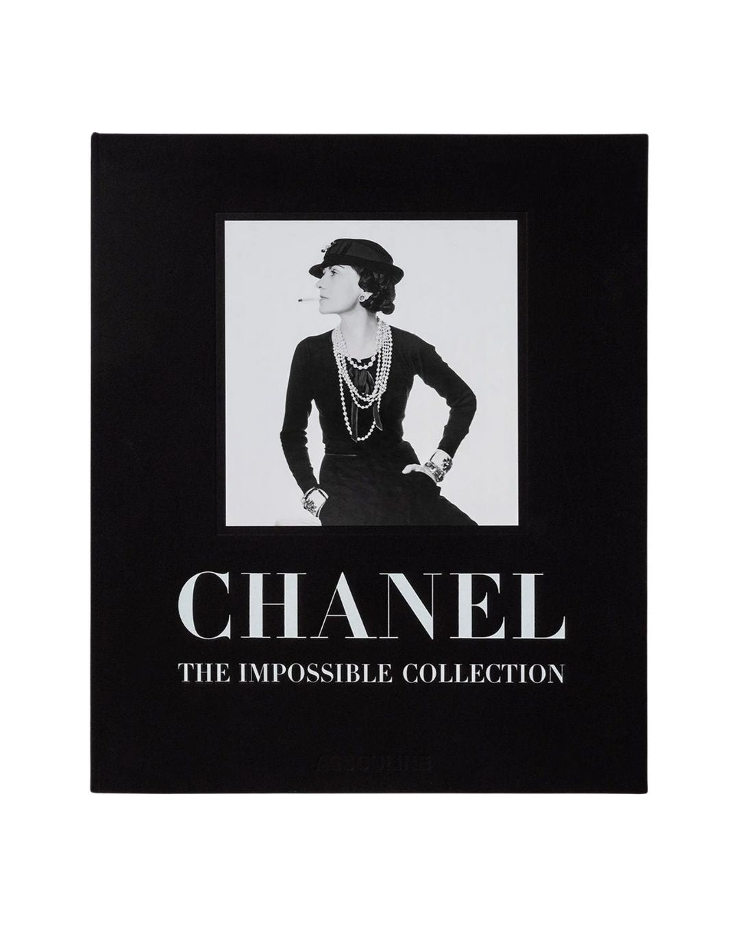 ASSOULINE Chanel Impossible Collection coffee table book. A curated tribute to iconic fashion, design, and legacy.
