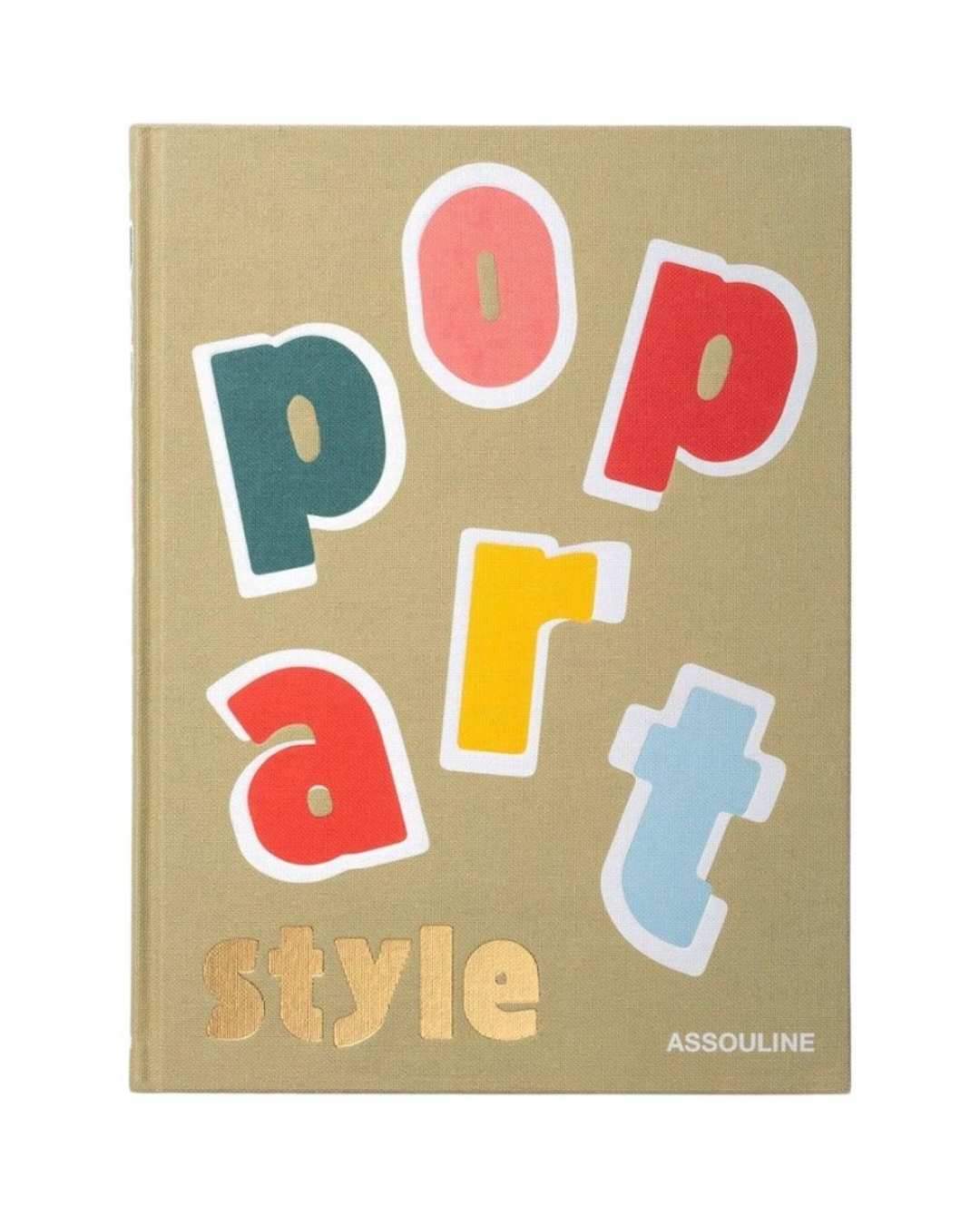 ASSOULINE Pop Art Style coffee table book. A bold visual exploration of pop art, culture, design, and creative expression.