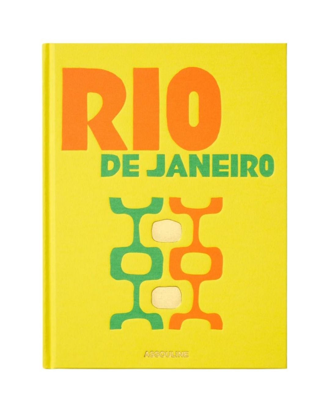 ASSOULINE Rio De Janeiro coffee table book. A vibrant visual journey through culture, architecture, and iconic coastal life.