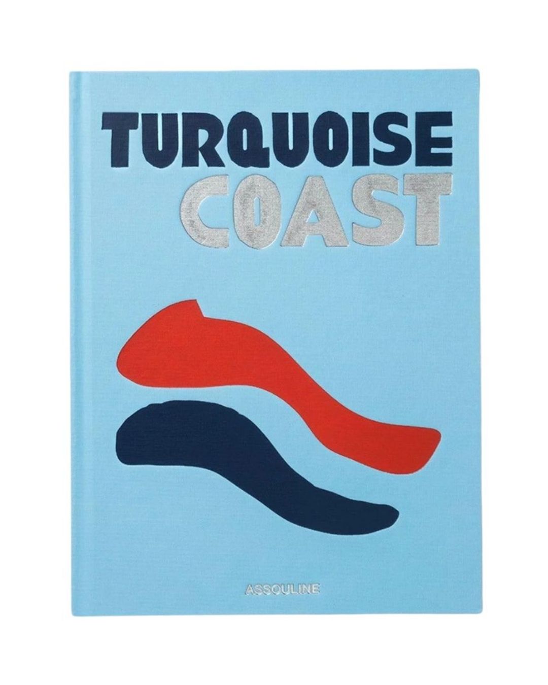 ASSOULINE Turquoise Coast coffee table book. A visual journey through Mediterranean shores, culture, and coastal elegance.