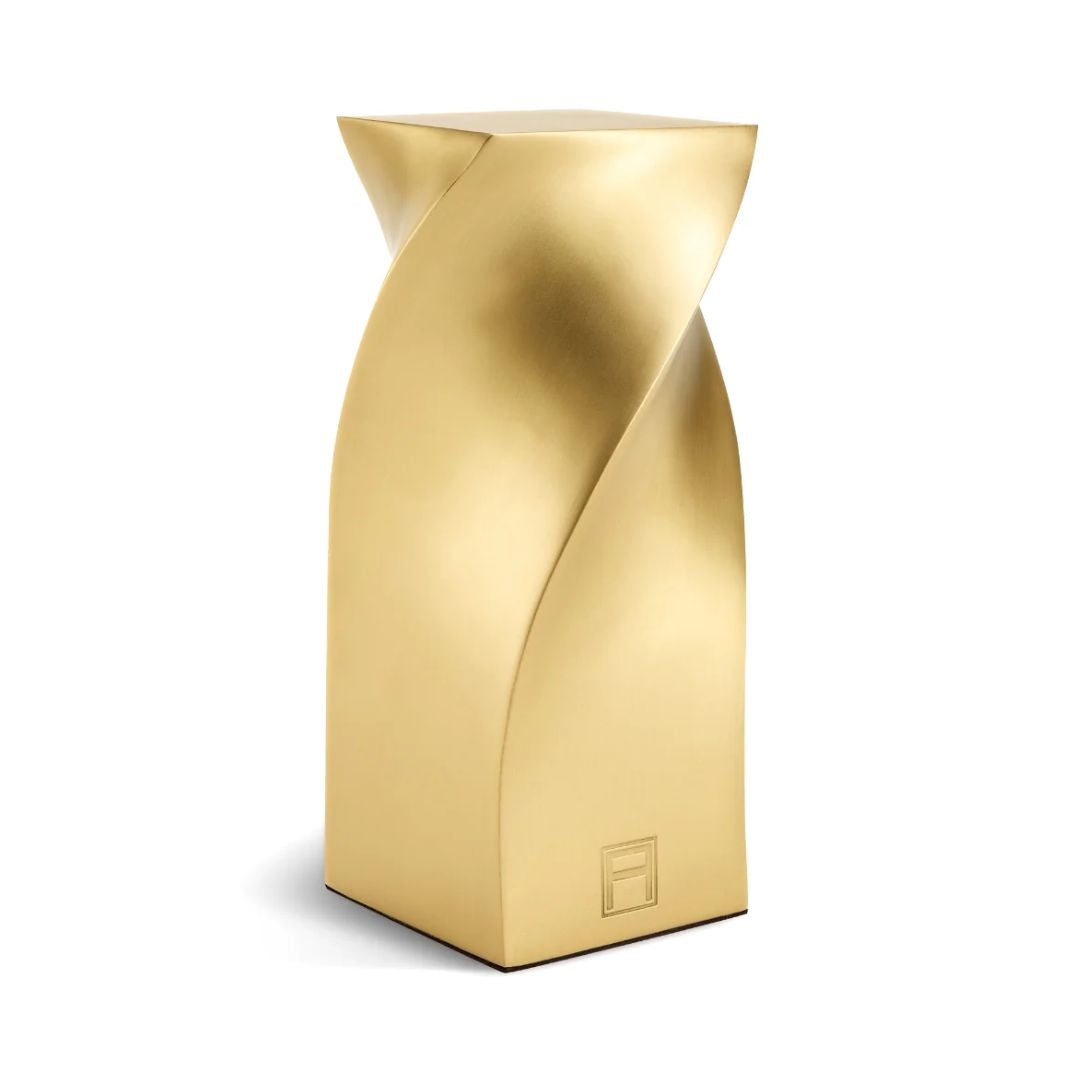 ASSOULINE Twist Bookend in Brass