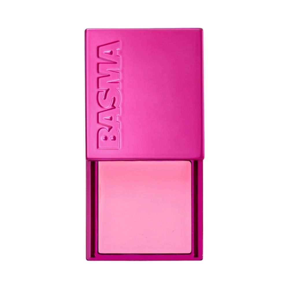 BASMA The Cream Blush delivers buildable color with a natural, radiant finish for cheeks.