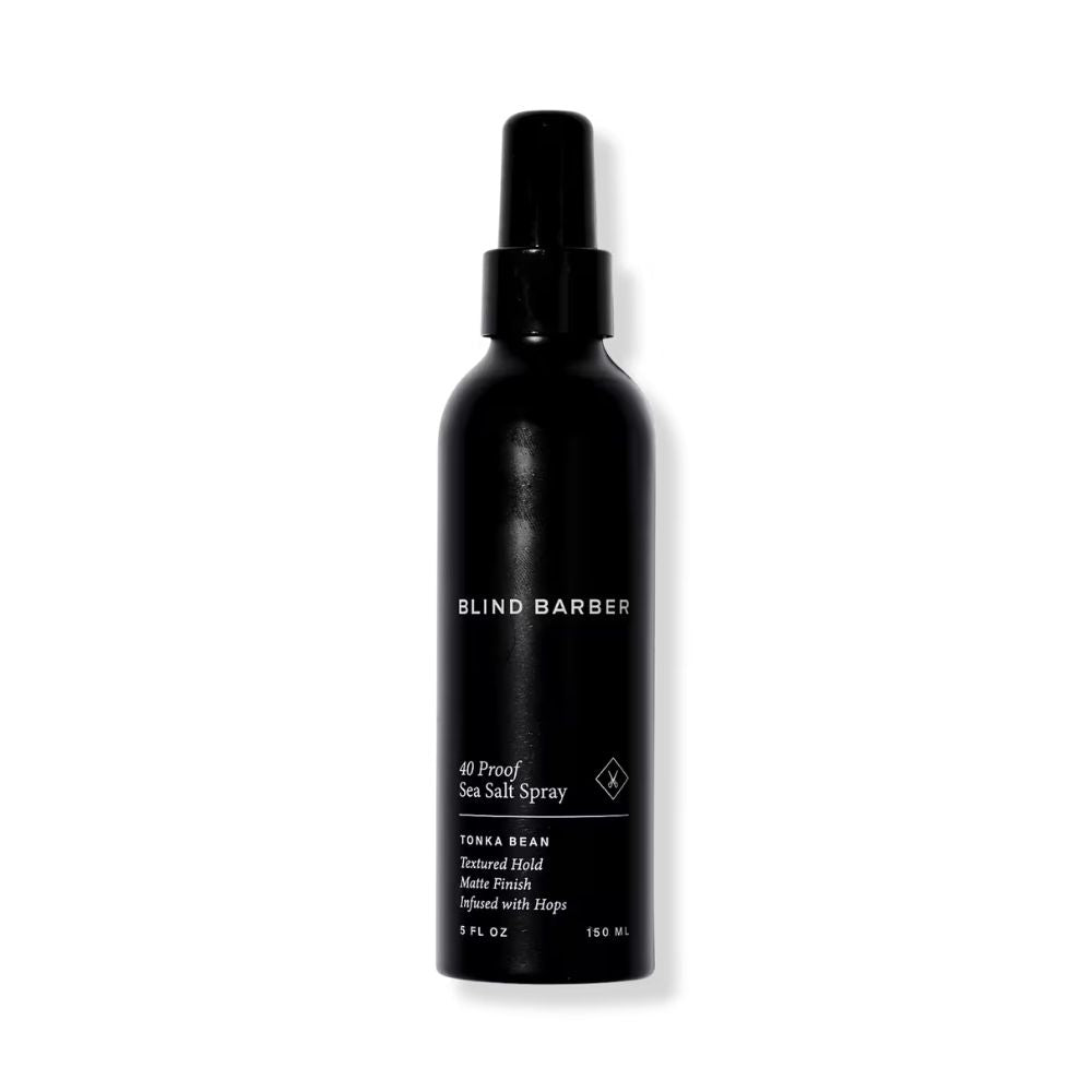 BLIND BARBER Sea Salt Spray adds texture, volume, and a natural matte finish for effortless styling.