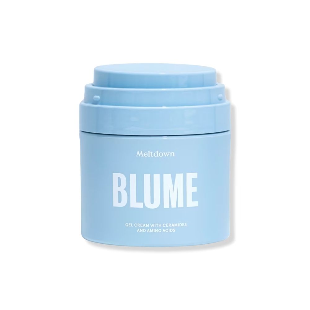 BLUME Meltdown Gel Cream hydrates skin and helps support the moisture barrier without clogging pores.