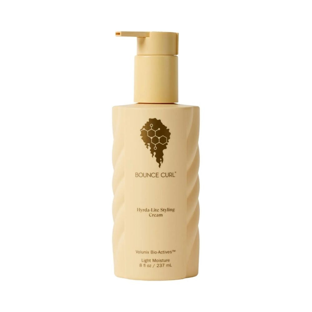 BOUNCE CURL Hydra-Lite Styling Cream hydrates curls, reduces frizz, and provides lightweight definition.
