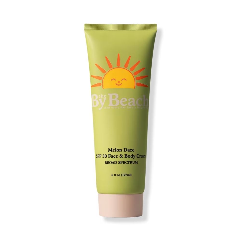 BY THE BEACH Melon Daze SPF30 hydrates skin while providing broad-spectrum SPF 30 protection.