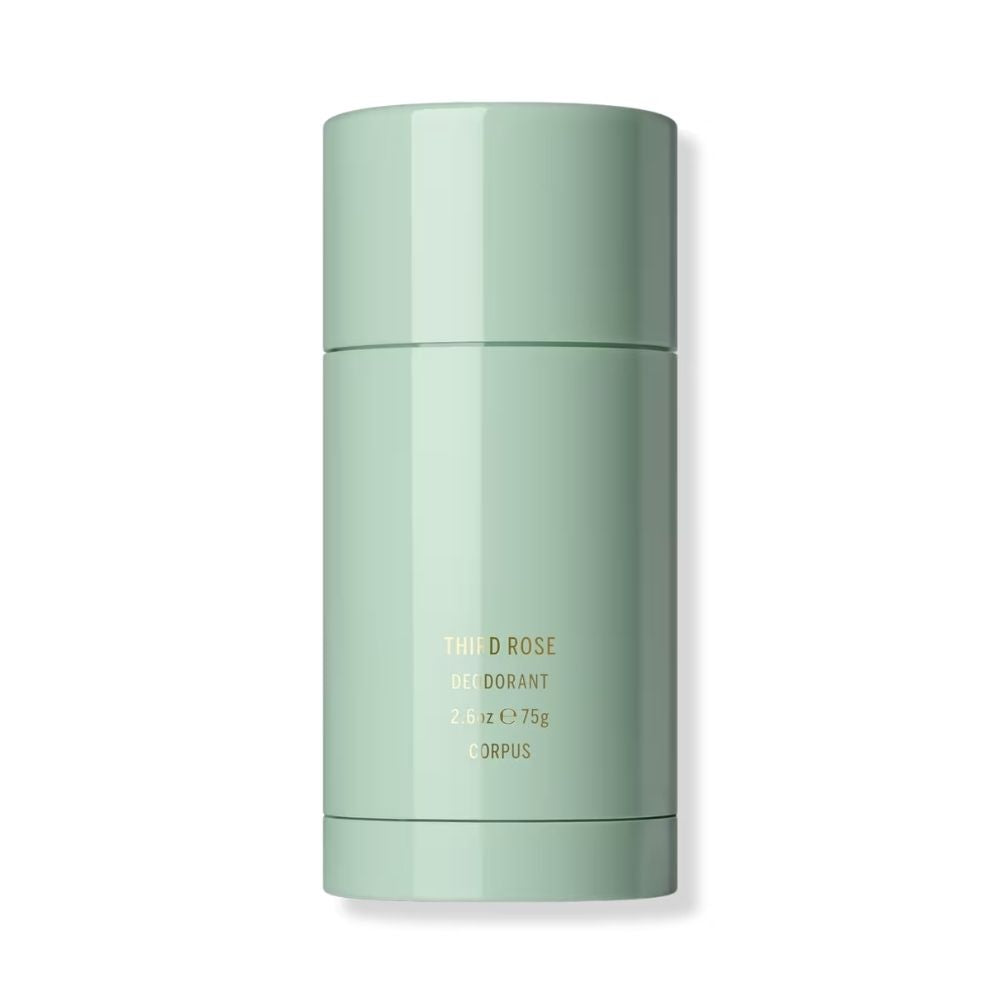 CORPUS Third Rose Deodorant Stick helps control odor with a plant-based formula and a modern floral scent.