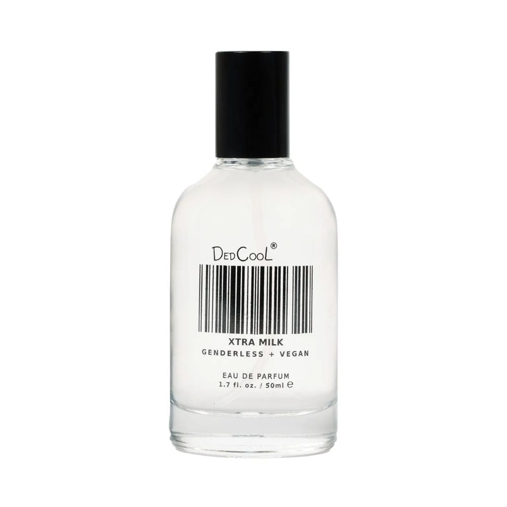 DEDCOOL Xtra Milk Fragrance blends bergamot, amber, and white musk for a clean, skin-like scent.