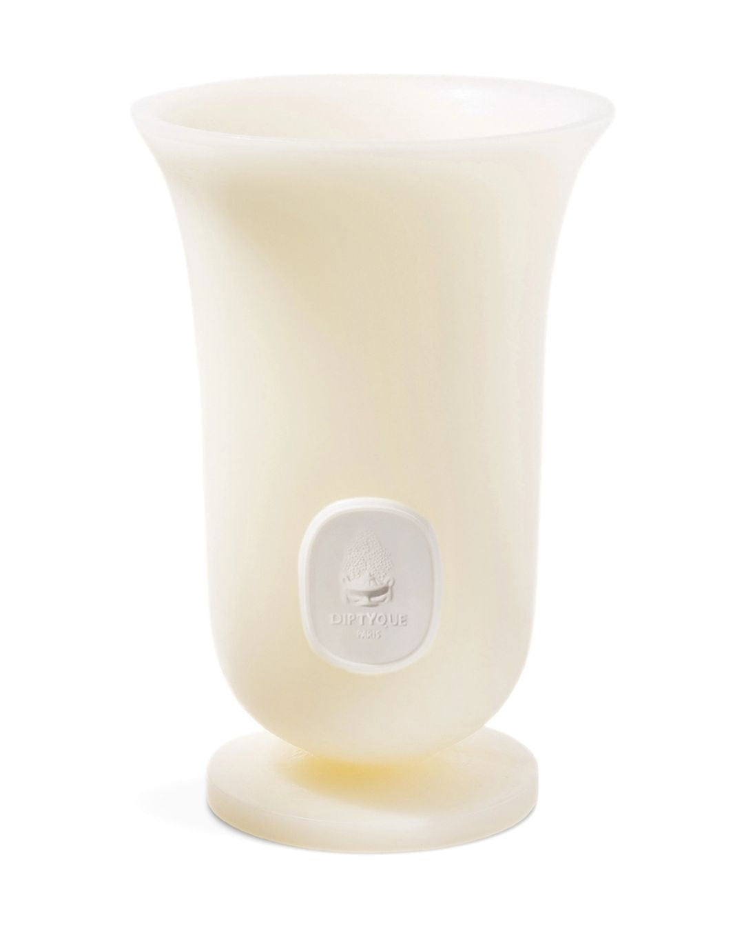 DIPTYQUE Medicis vase in white. Sculptural ceramic accent for tables, consoles, and refined interiors.