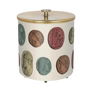 FORNASETTI Cammei Ice Bucket in White