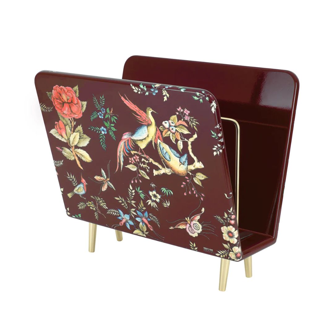 FORNASETTI Coromandel Magazine Rack