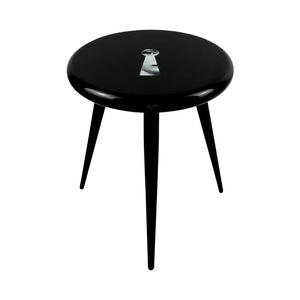 FORNASETTI Serratura Stool in Black & White