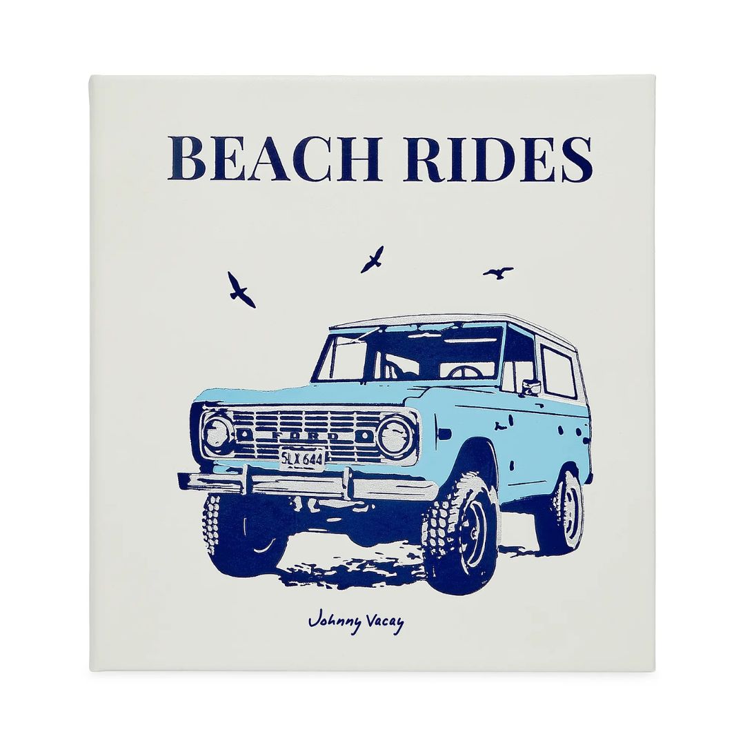 GRAPHIC IMAGE Beach Rides Leather Bound Book