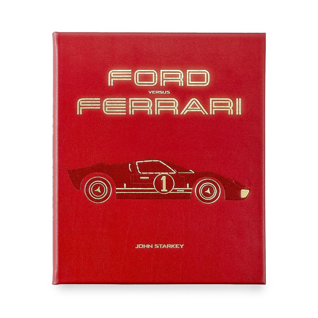 GRAPHIC IMAGE Ford vs. Ferrari Leather Bound Book