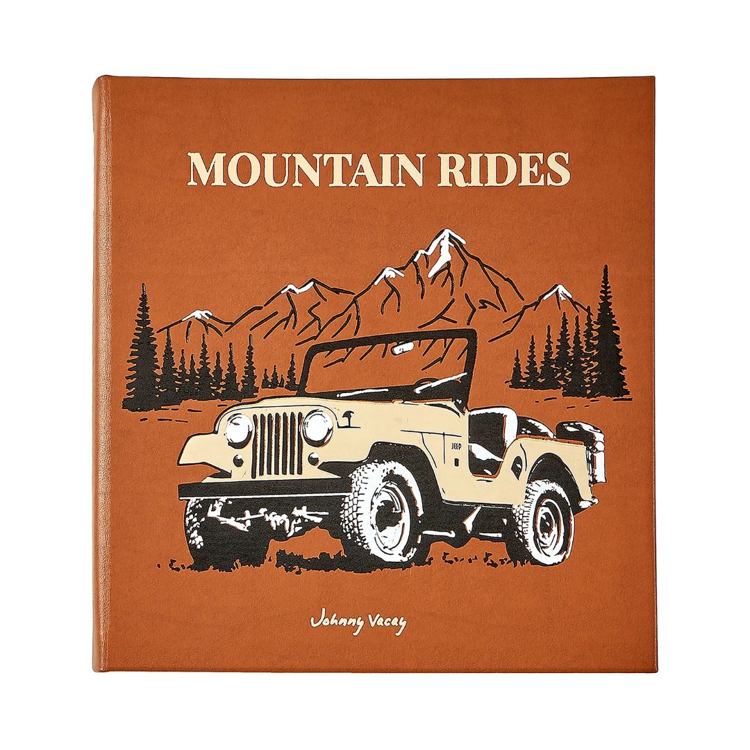 GRAPHIC IMAGE Mountain Rides Leather Bound Book