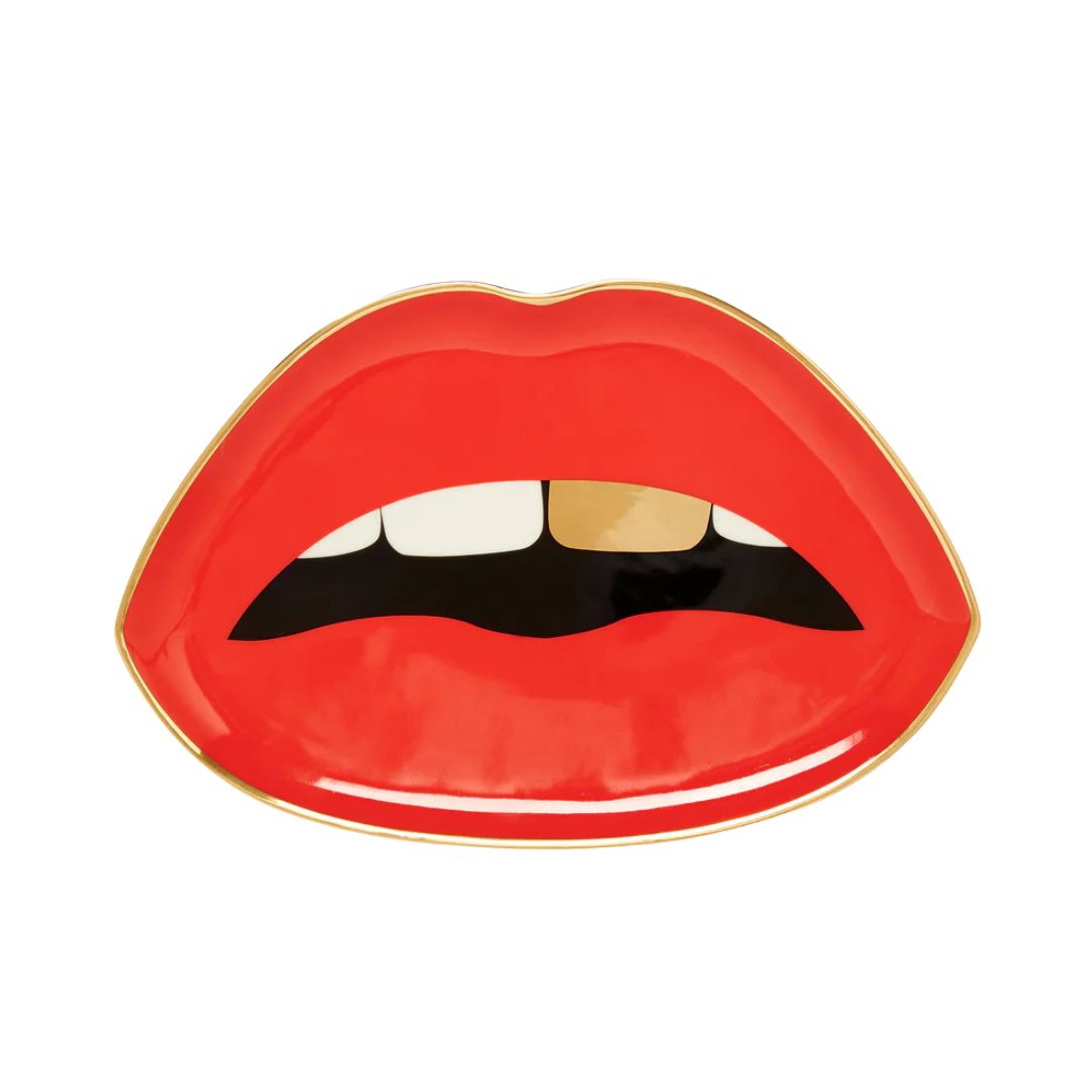 JONATHAN ADLER Lips Trinket Tray