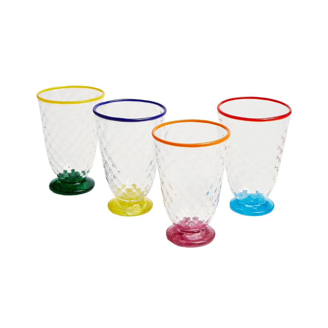 LA DOUBLEJ Quilted Glasses Set of 4