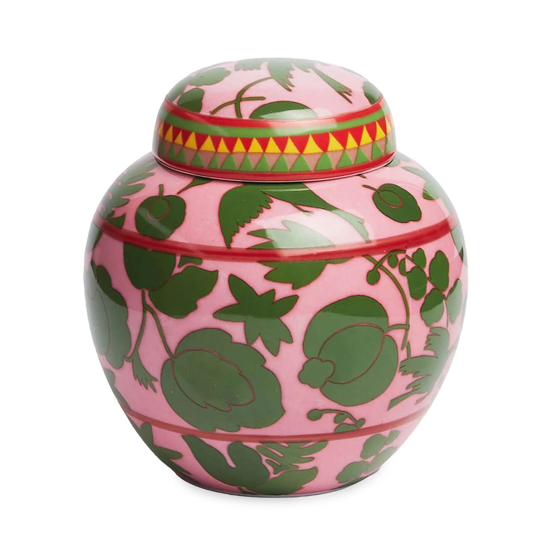 LA DOUBLEJ Tea Jar in Wildbird Green
