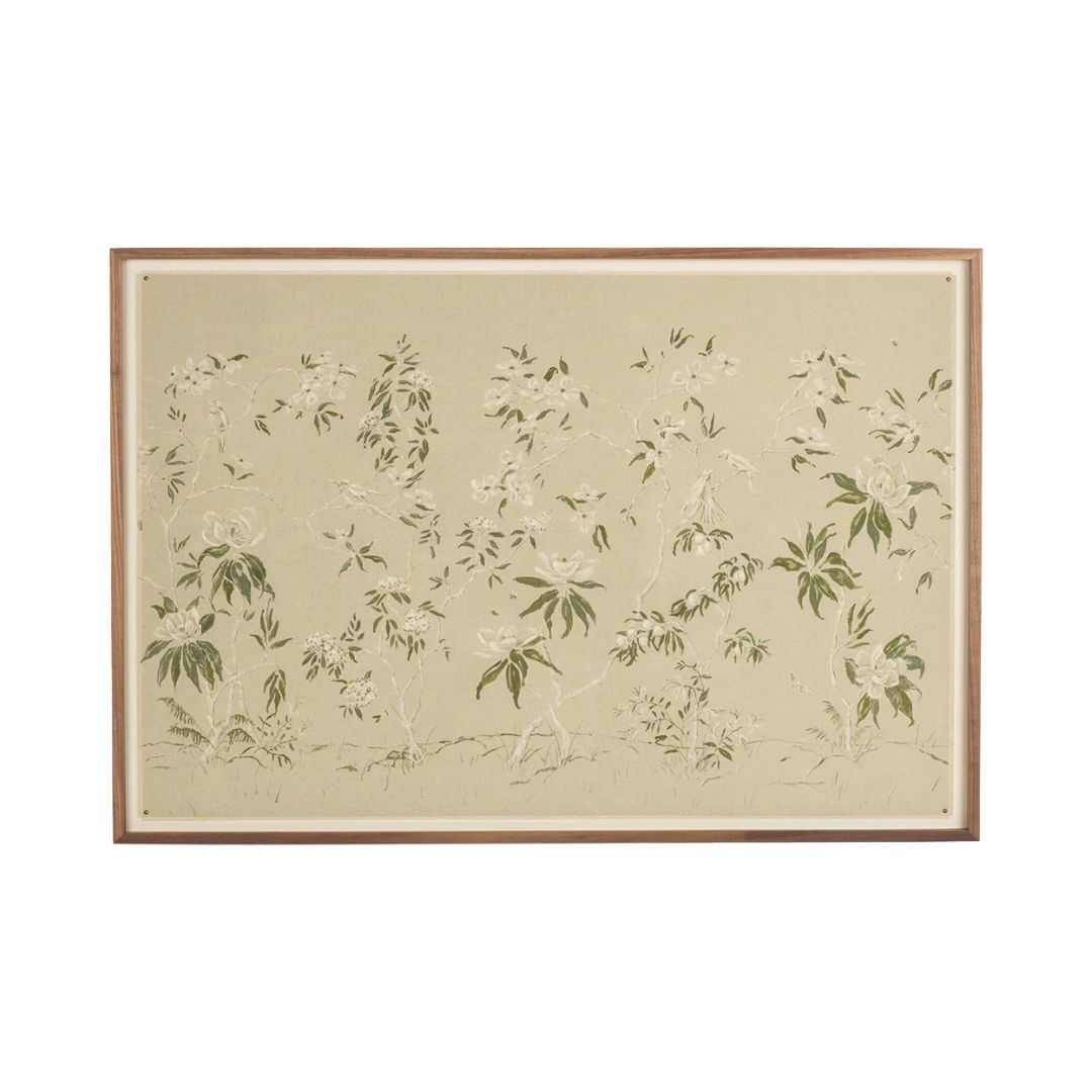 MCGEE & CO. Linen Chinoiserie by Laurel-Dawn Latshaw
