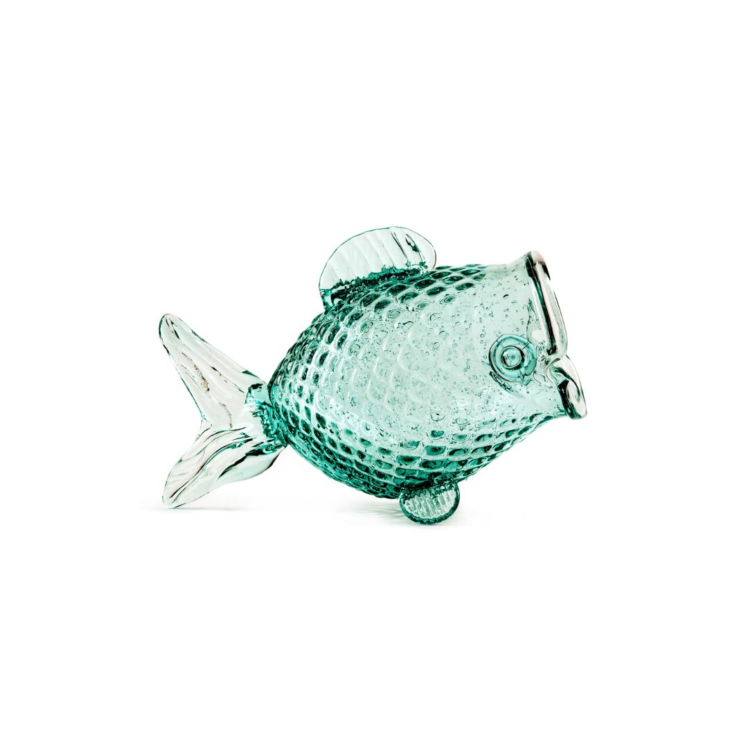 POLSPOTTEN Fat Fish Glass Jar