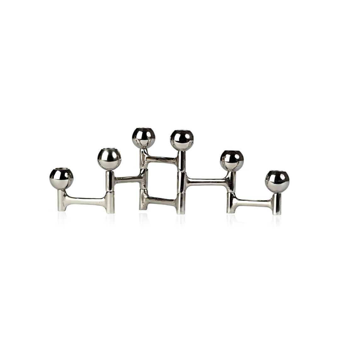 POLSPOTTEN Folding Nickel Candle Holder