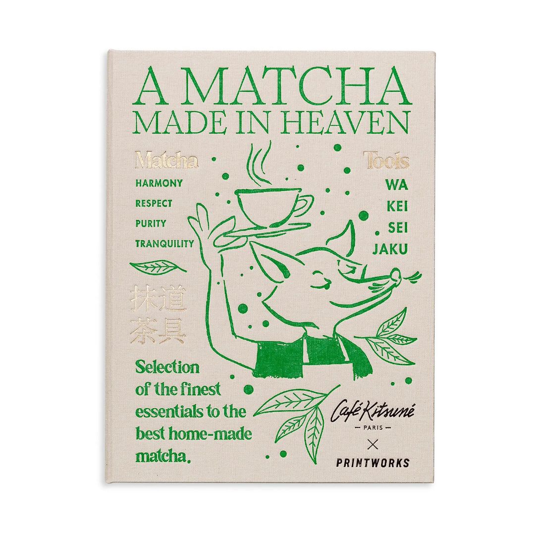 PRINTWORKS x Cafe Kitsuné Matcha Tools Book