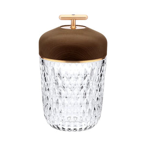SAINT-LOUIS Folia Dark Wood Portable Lamp