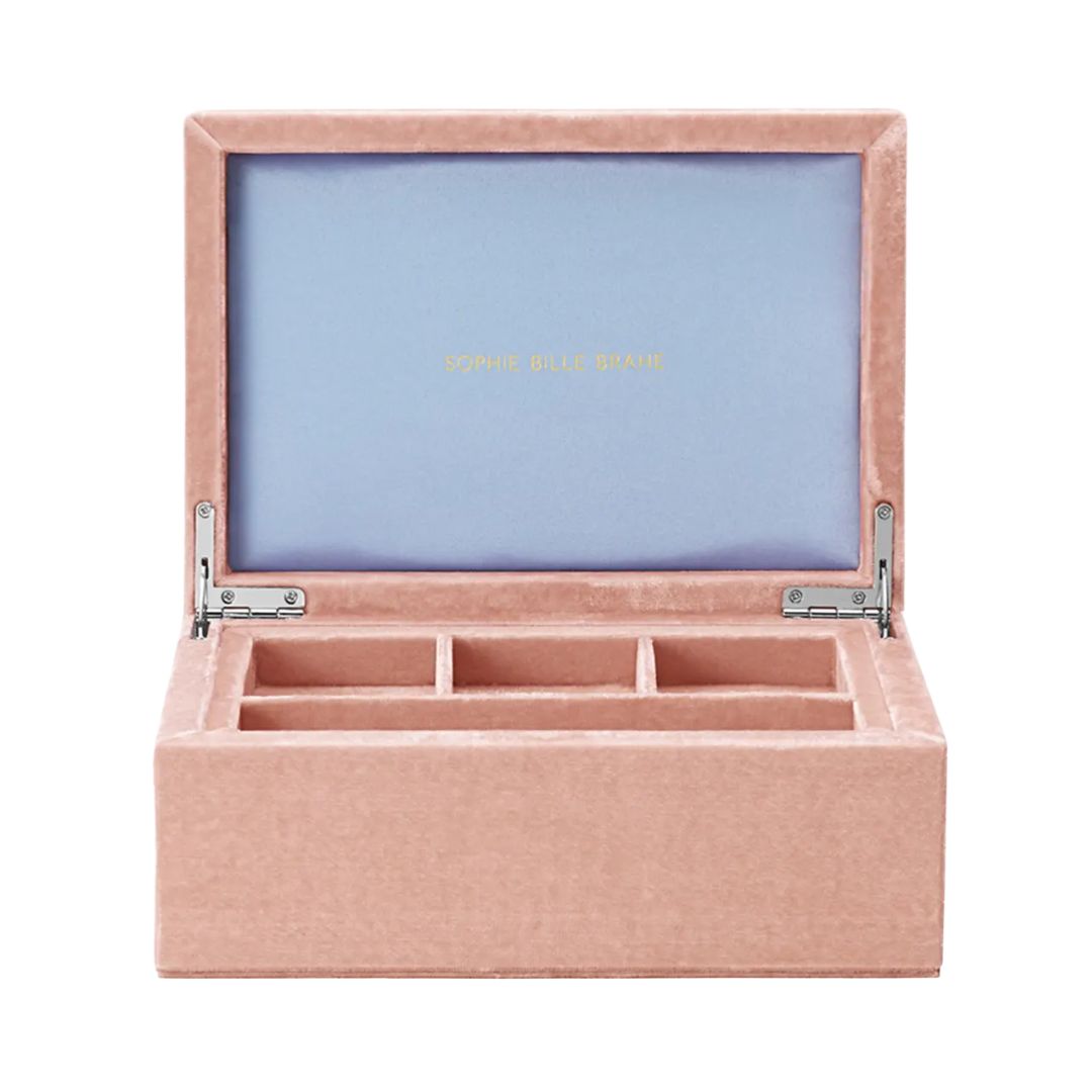 SOPHIE BILLE BRAHE Tresor Grande Large Jewelry Box in Bellini
