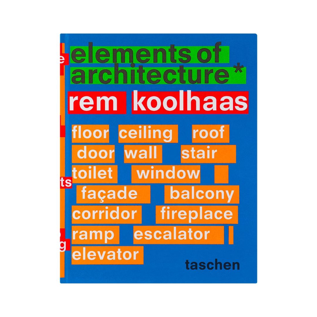 TASCHEN Koolhaas: Elements of Architecture Book