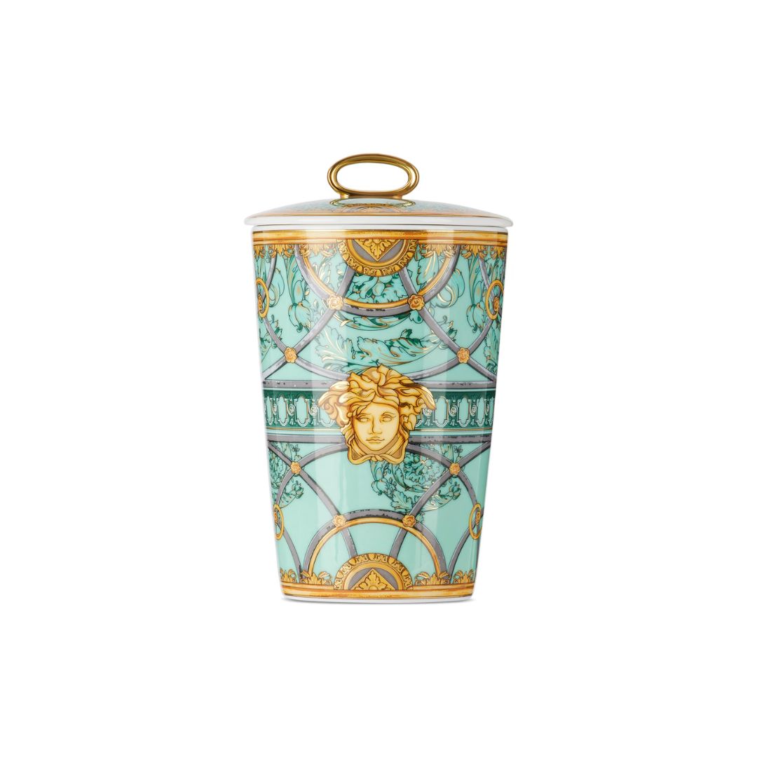 VERSACE Rosenthal 'La Scala Verde' Scented Candle in Green