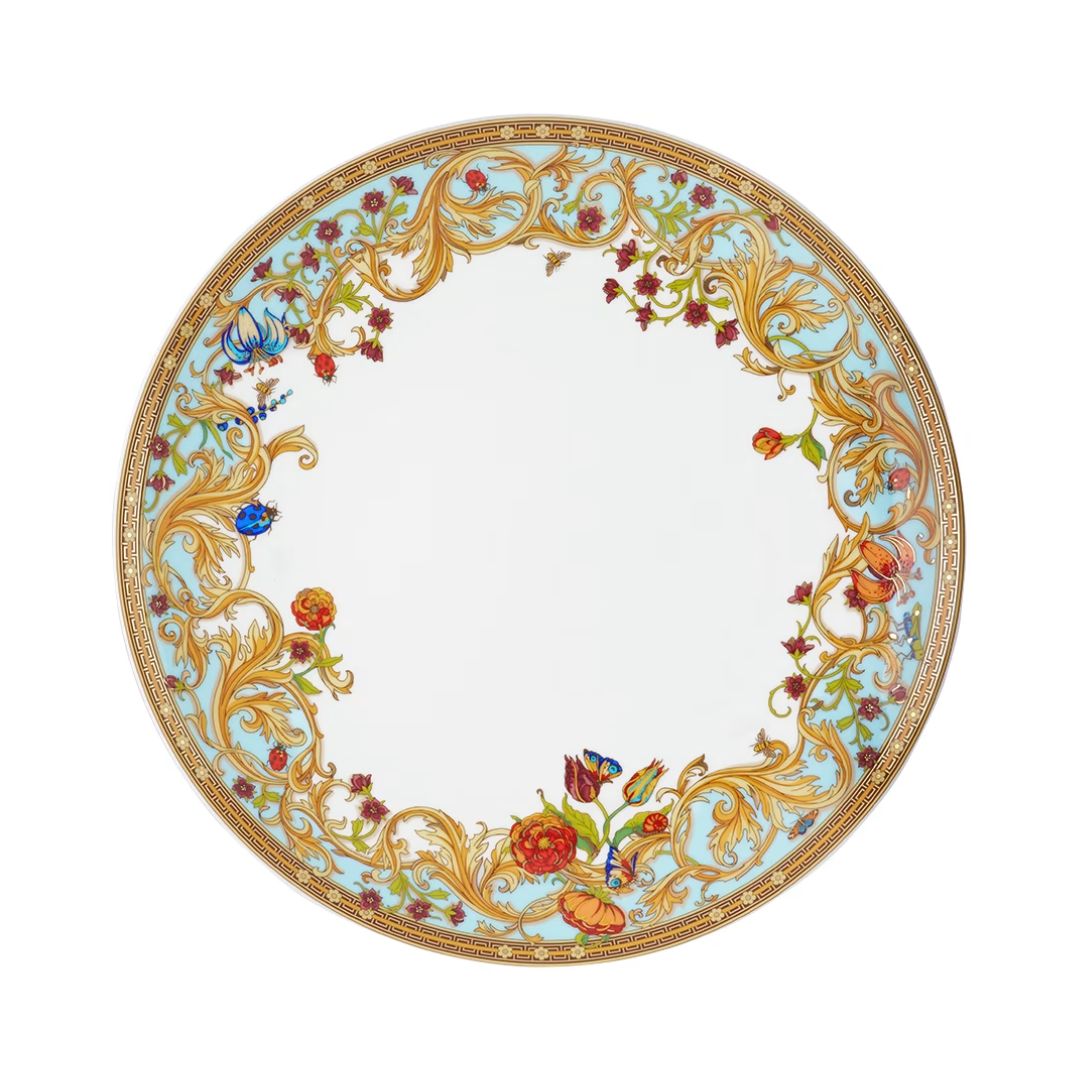 VERSACE Rosenthal 'Le Jardin' Plate in White