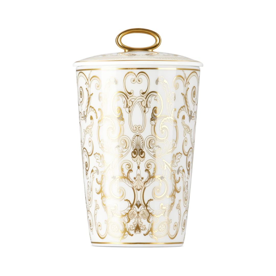 VERSACE Rosenthal Medusa Gala Scented Candle in White